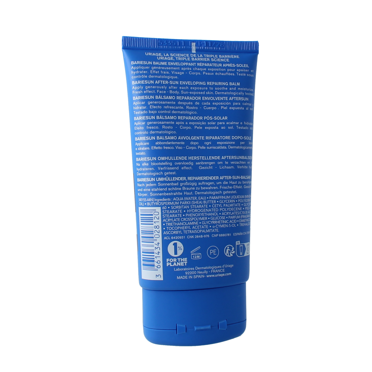 Uriage Bariesun aftersun repair balm 150.00 Milliliter
