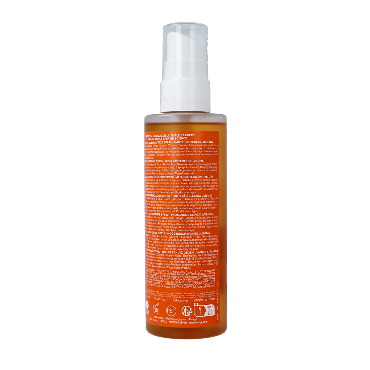 Uriage Bariesun spray SPF30 200.00 Milliliter