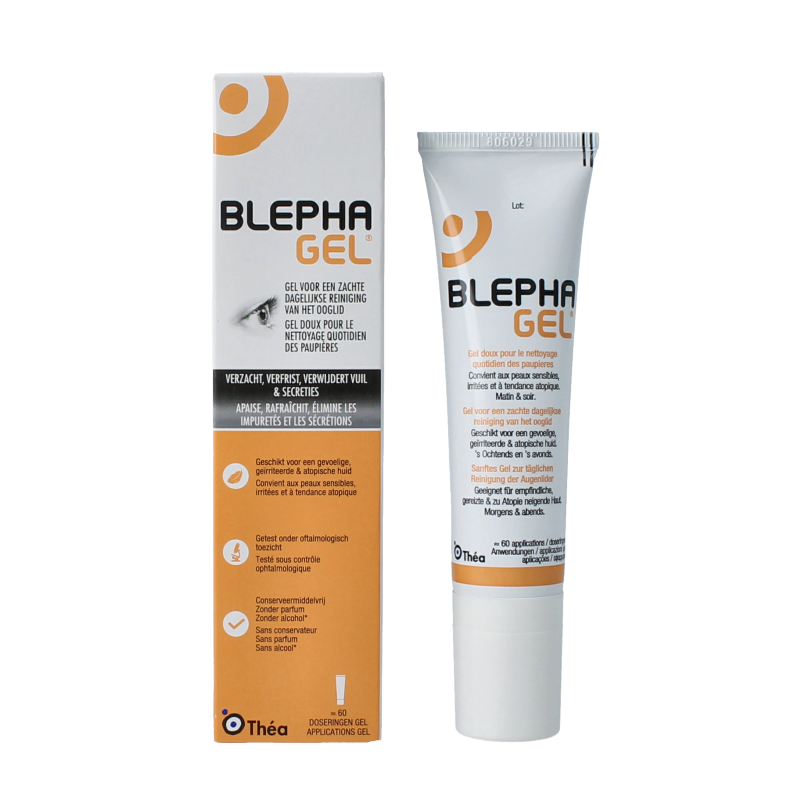 Blephagel Ooglid reinigingsgel 30 Gram