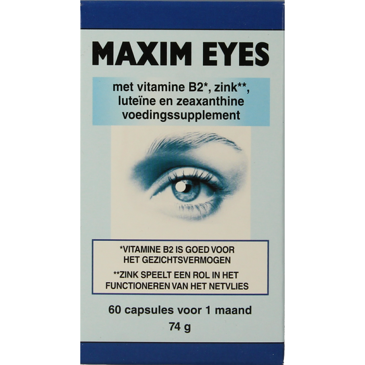 Horus Maxim eyes 60.00 Vegetarische capsules