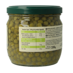 Primeal Doperwten extra fijn bio 330.00 Gram