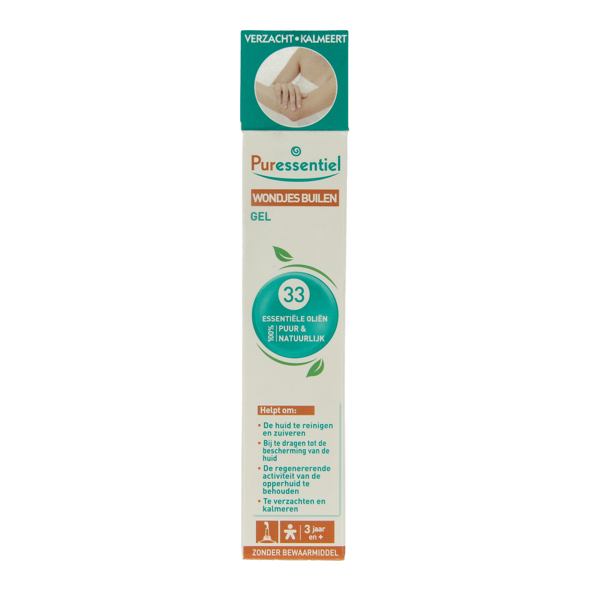 Puressentiel Wondjes en builen gel 33 essentiele olie 20.00 Milliliter