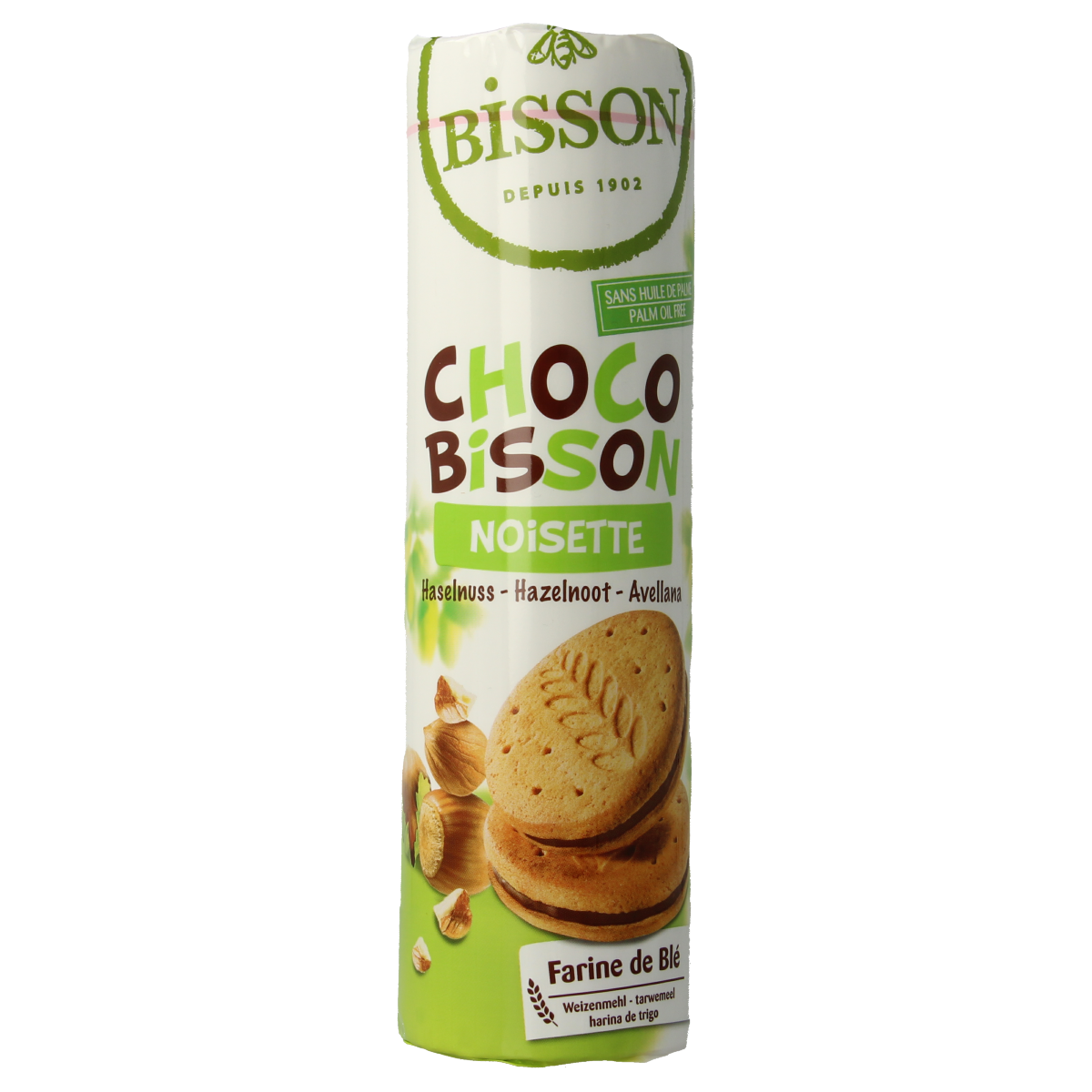 Bisson Choco Bisson hazelnoot bio 300.00 Gram