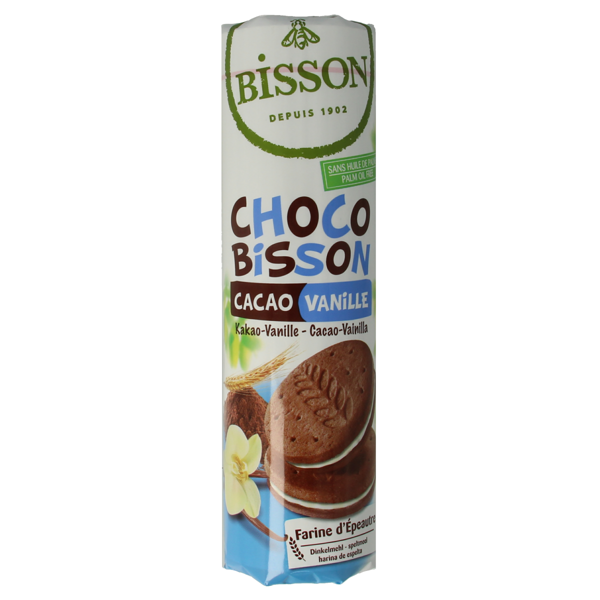 Bisson Choco Bisson cacao vanille bio 300.00 Gram