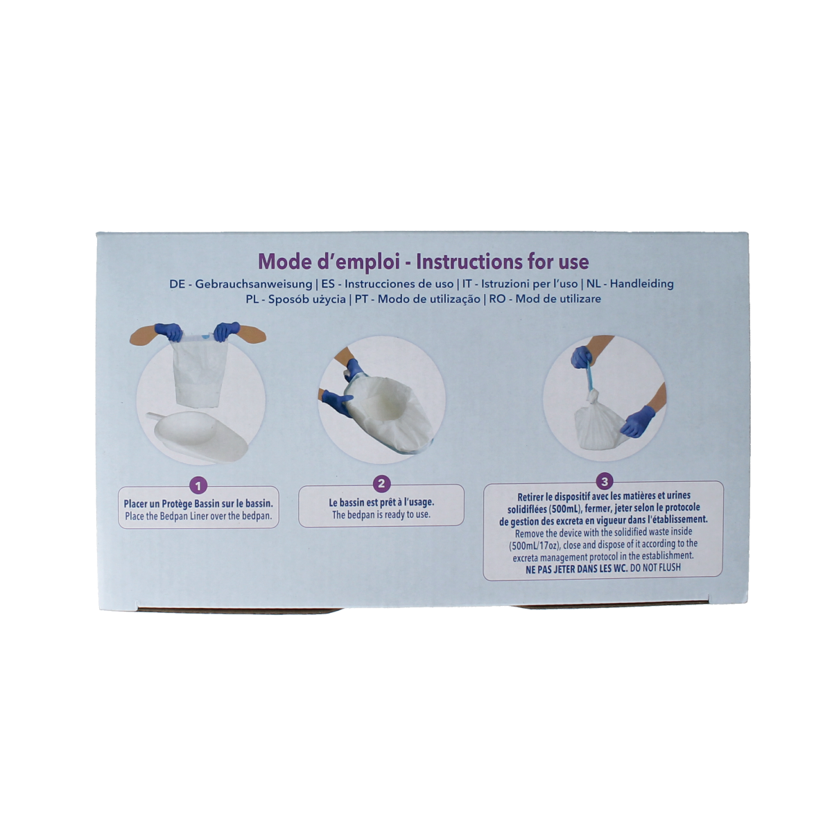 CareBag Ondersteekzak 500 20.00 Stuks