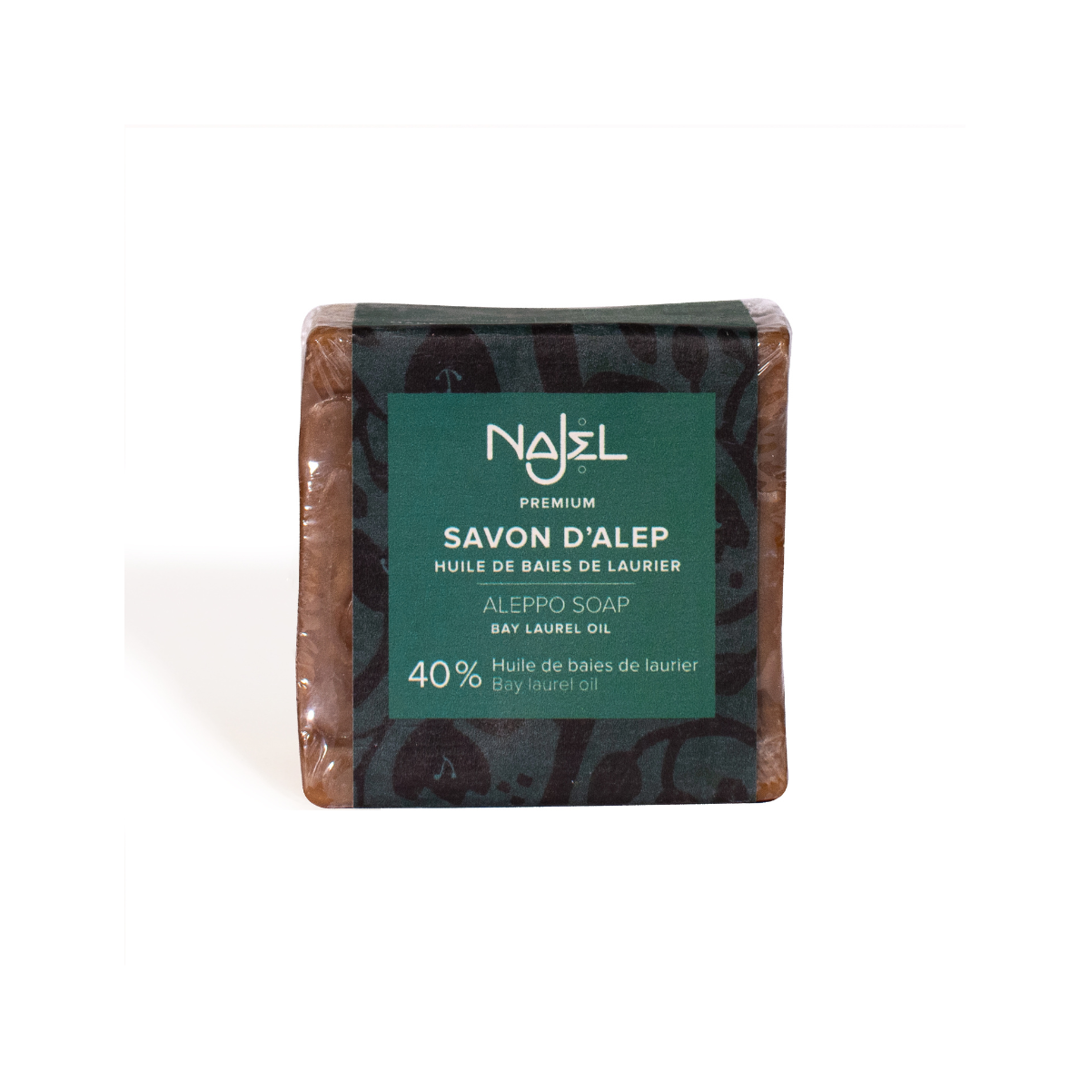 Najel Aleppo Aleppo zeep laurier olie 40% 185.00 Gram