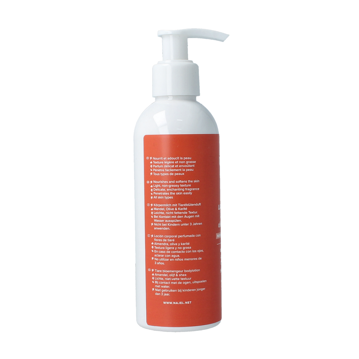 Najel Aleppo Bodymilk tiare flower 200.00 Milliliter