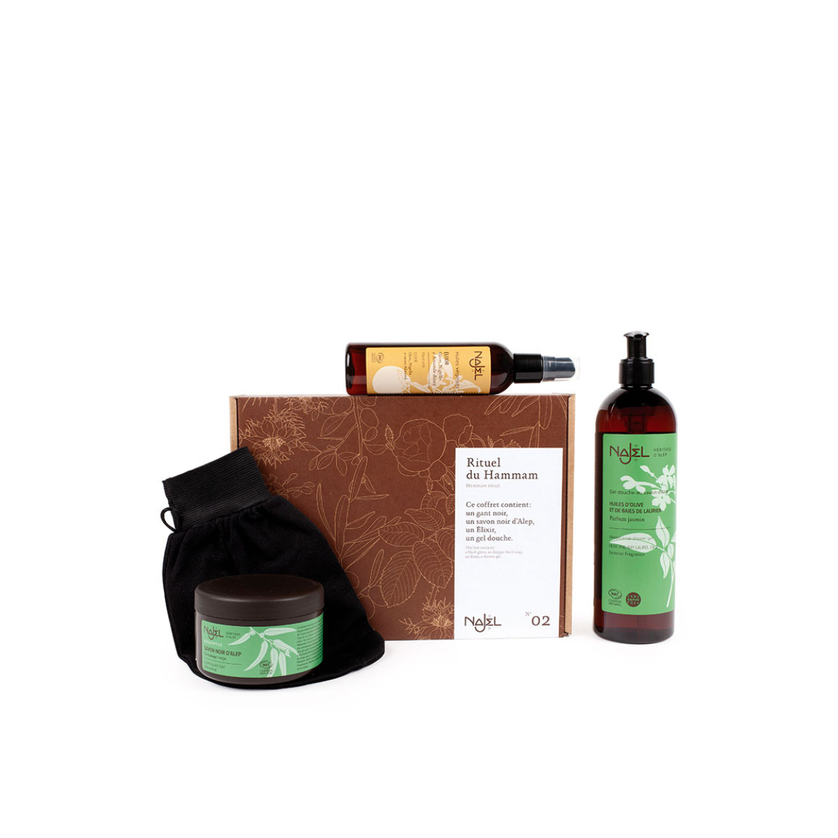 Najel Aleppo Giftset hammam ritual 1.00 Set
