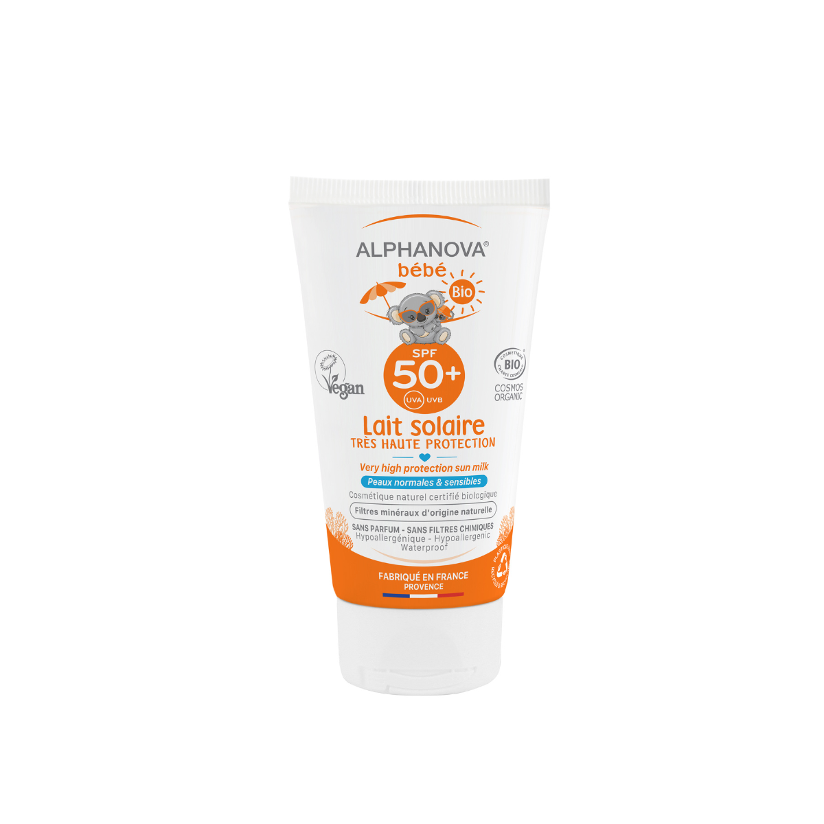 Alphanova Sun Sun bio baby sunscreen milk SPF50+ 50.00 Gram