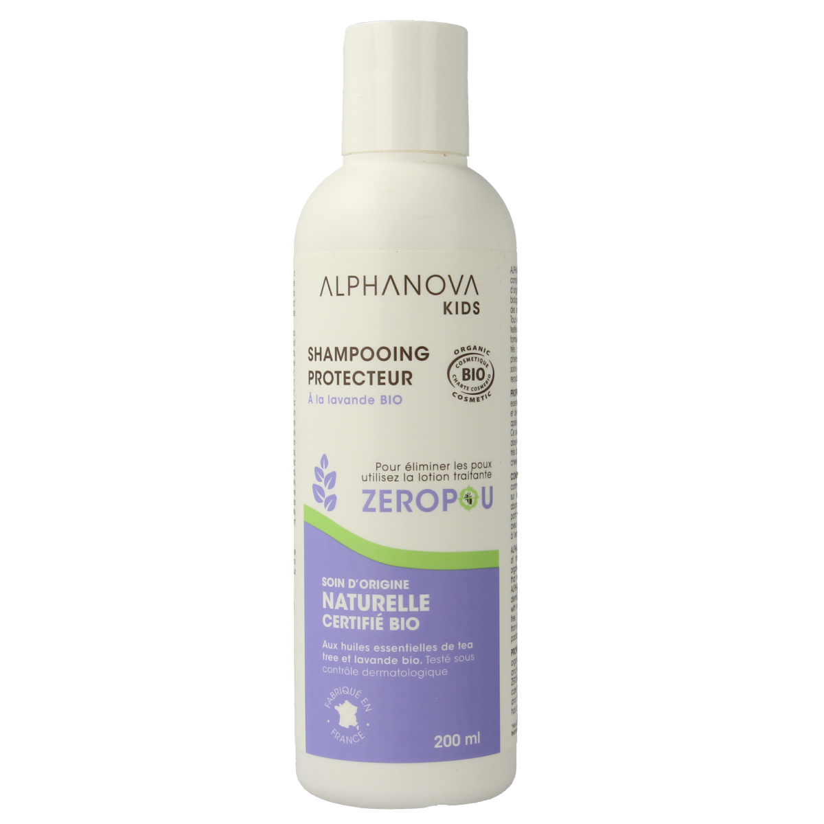 Alphanova Kids Kids bio anti-head lice & nits shampoo 200.00 Milliliter
