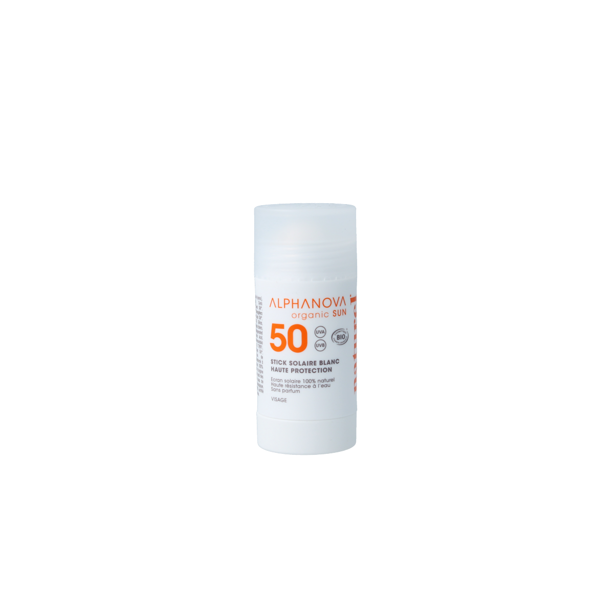 Alphanova Sun Sun stick SPF50+ blanc bio 15.00 Milliliter
