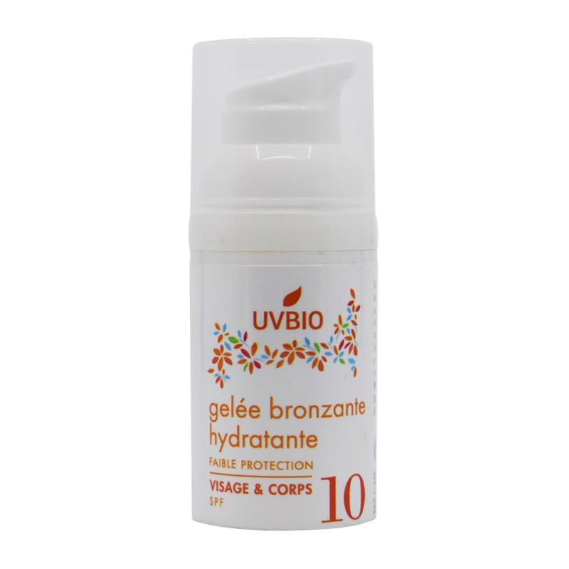 UVBIO Moisturizing tanning gel bio SPF10 30.00 Milliliter