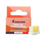 Lamazuna Set of 3 toothbrush heads soft S 1.00 Set