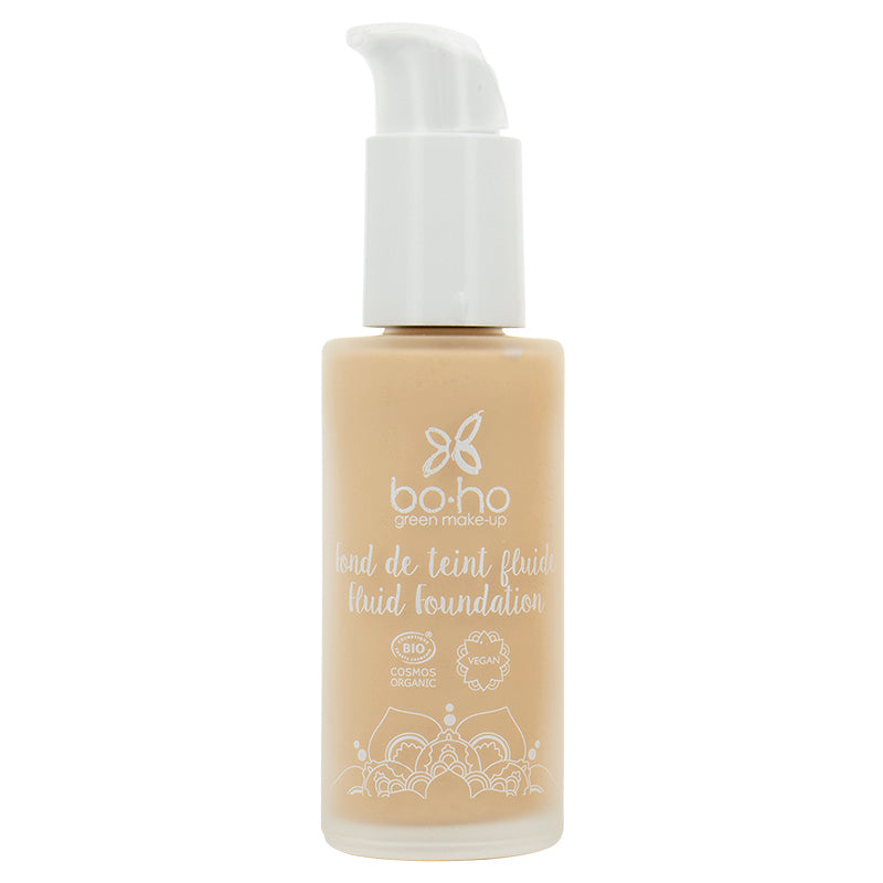 Boho green makeup Liquid foundation 02 ivory 30.00 Milliliter