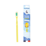 Lamazuna Toothbrush medium mimosa yellow 1.00 Stuks
