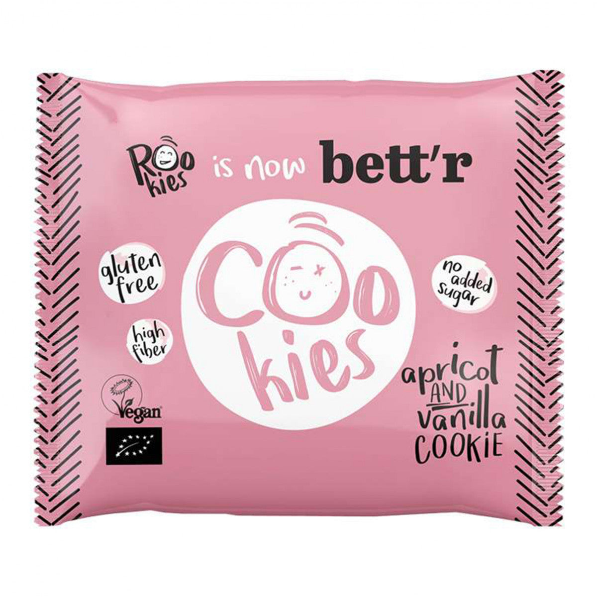 Rookies Cookie apricot & vanilla glutenvrij bio 40.00 Gram