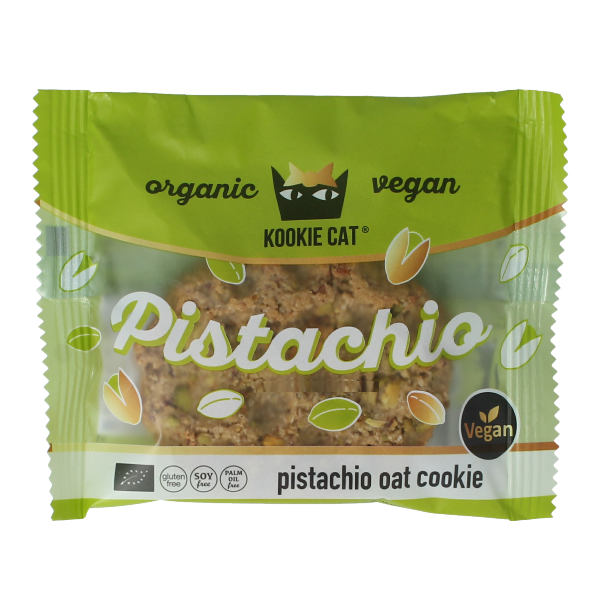 Kookie Cat Koek pistache bio 50.00 Gram