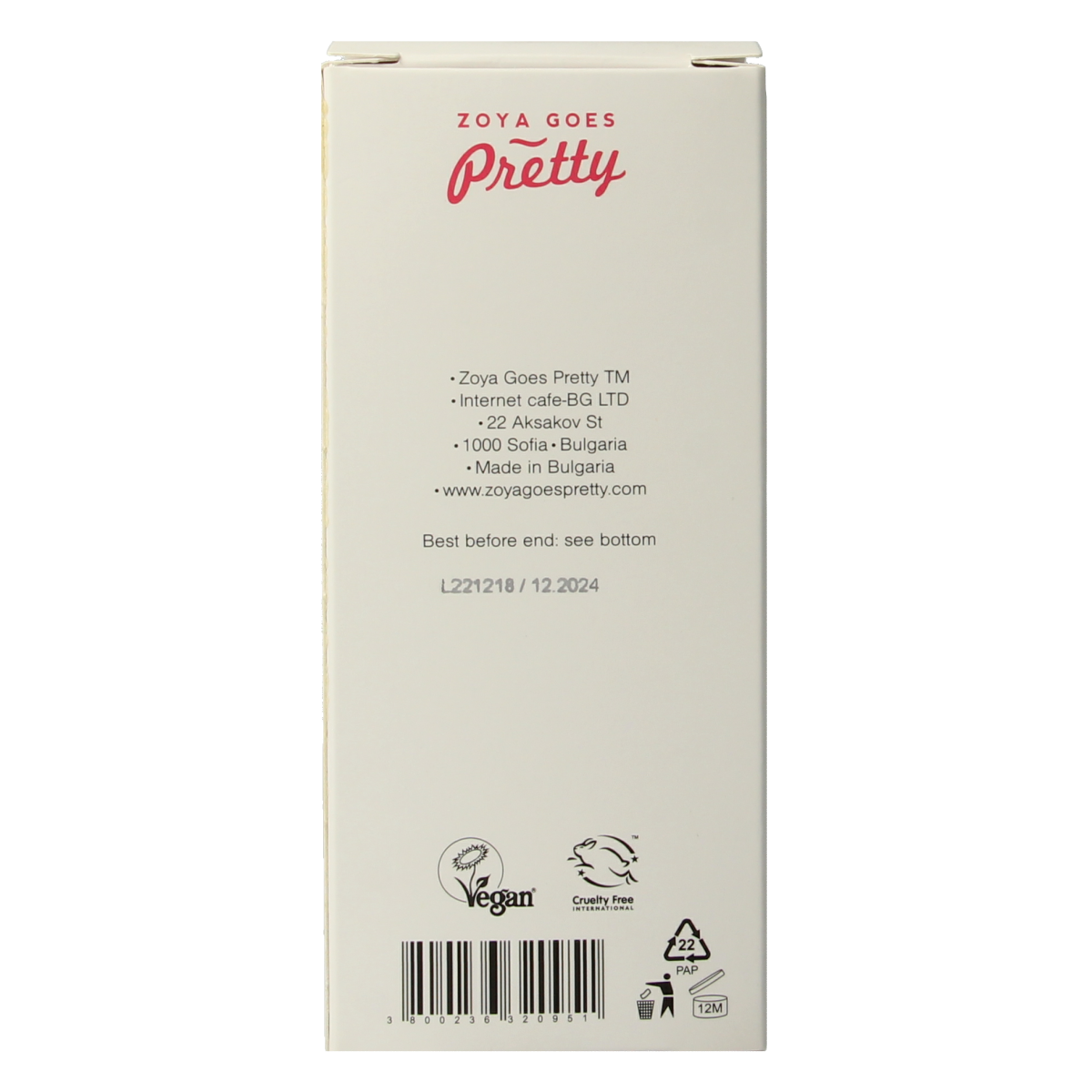 Zoya Goes Pretty Light moisterizing facial spray 50.00 Milliliter