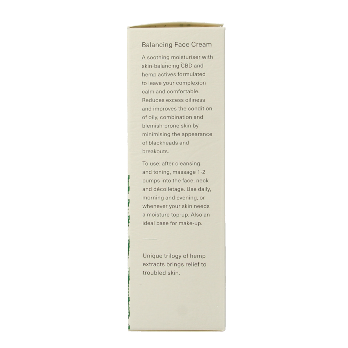 Hemptouch Balancing face cream 50.00 Milliliter