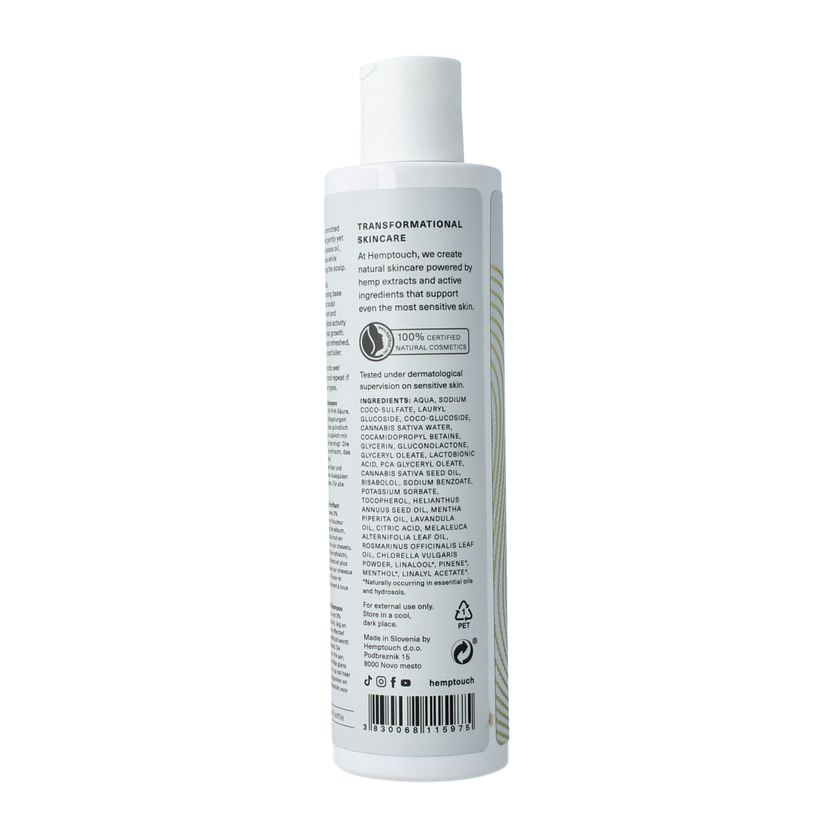 Hemptouch Revive cleansing shampoo 250.00 Milliliter