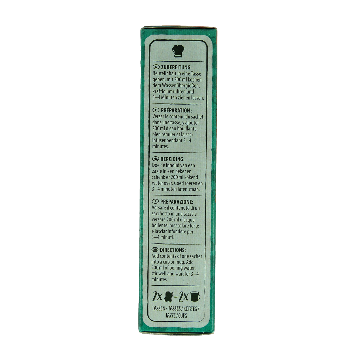 Natur Compagnie Instant soup kip bio 34.00 Gram