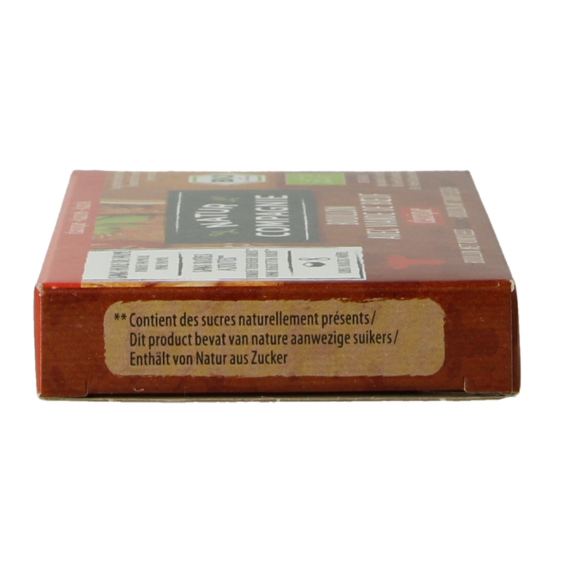 Natur Compagnie Rundvleesbouillon blokjes bio 8 Stuks