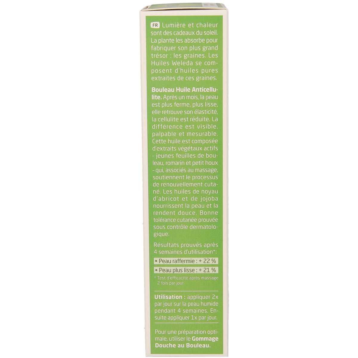 Weleda Berken anti cellulite olie 100.00 Milliliter