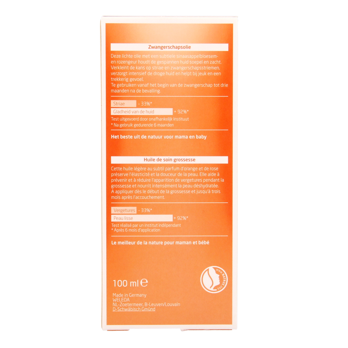 Weleda Mama zwangerschapsolie 100.00 Milliliter