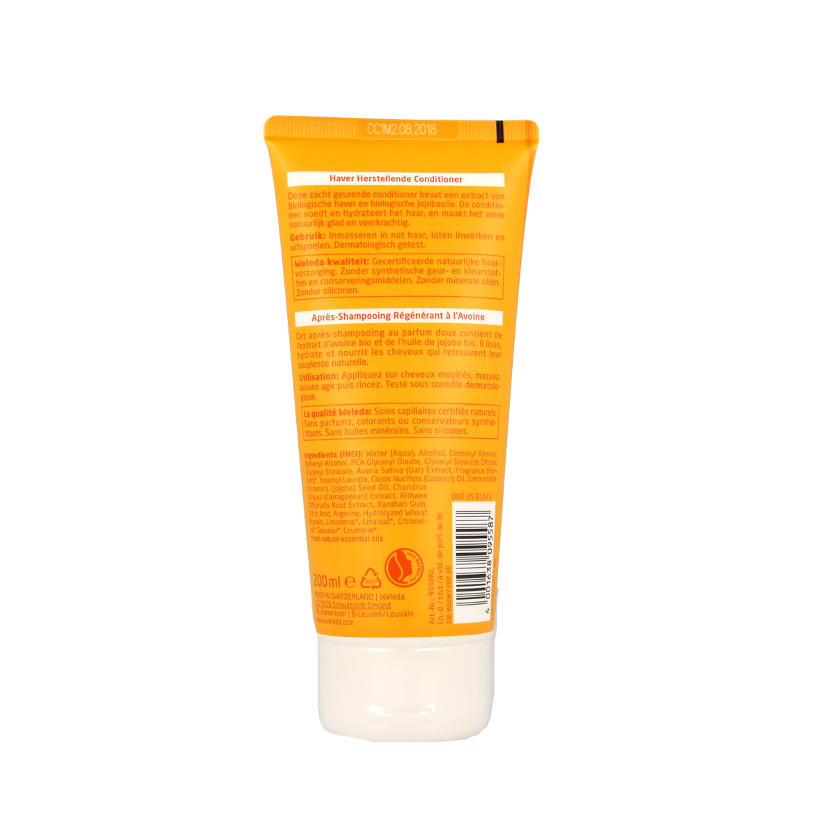 Weleda Haver herstellende conditioner 200.00 Milliliter