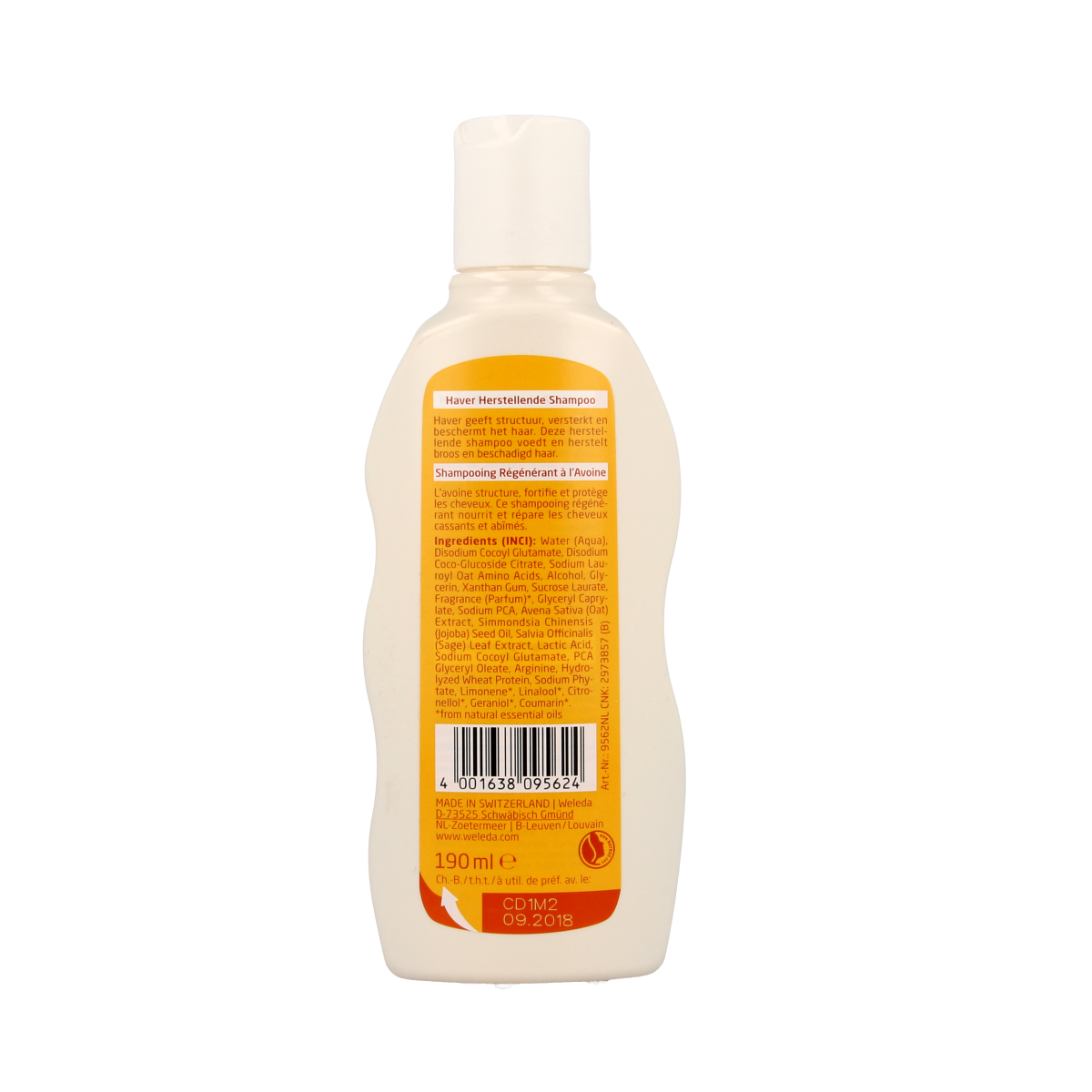 Weleda Haver herstellende shampoo 190.00 Milliliter