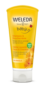 Weleda Calendula baby shampoo & douchecreme 200.00 Milliliter