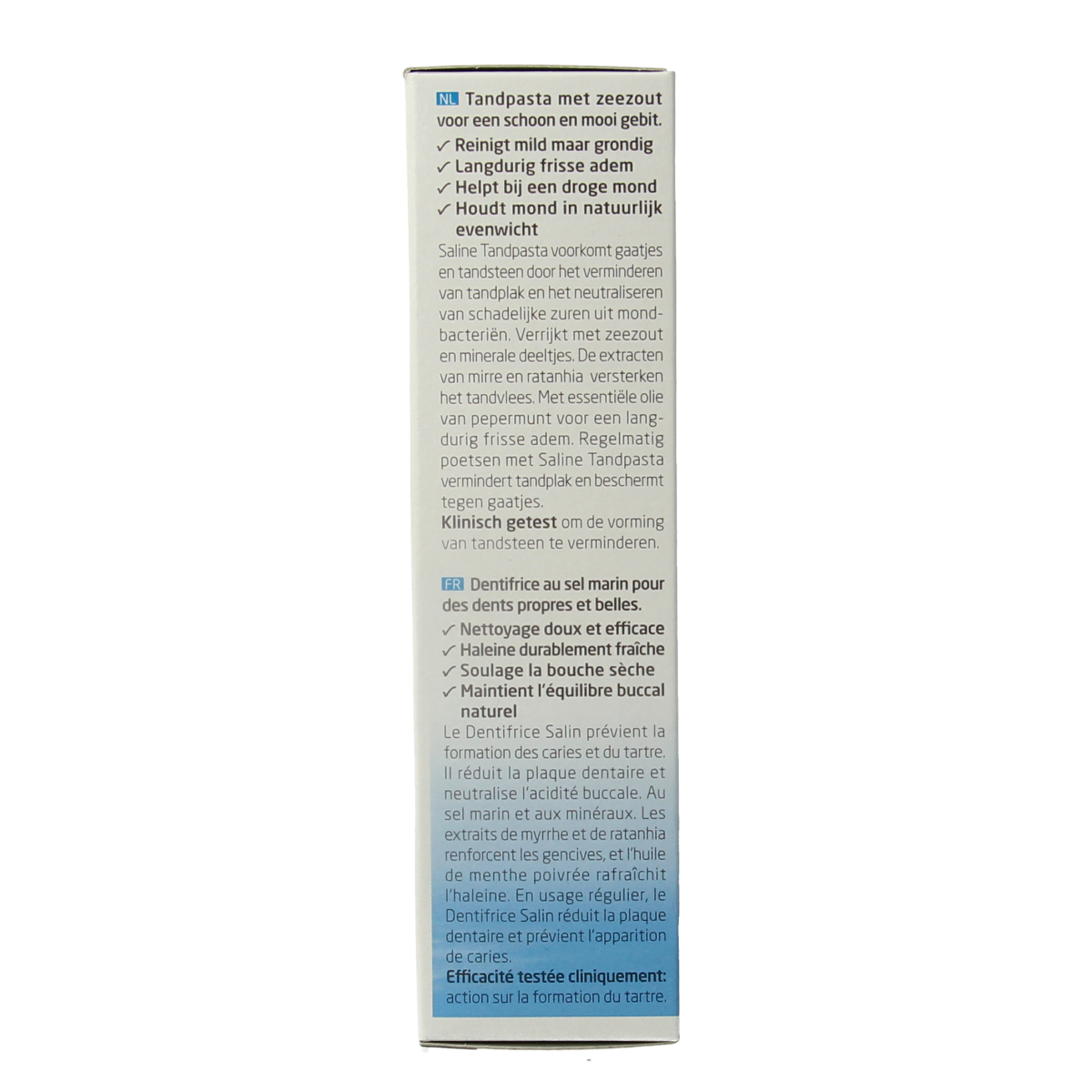 Weleda Oral care saline tandpasta 75.00 Milliliter