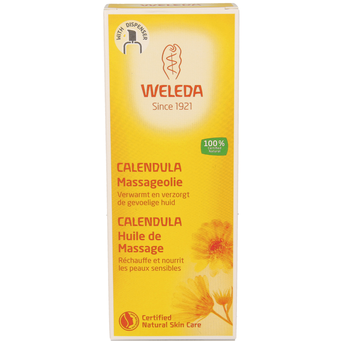 Weleda Calendula massageolie 100.00 Milliliter