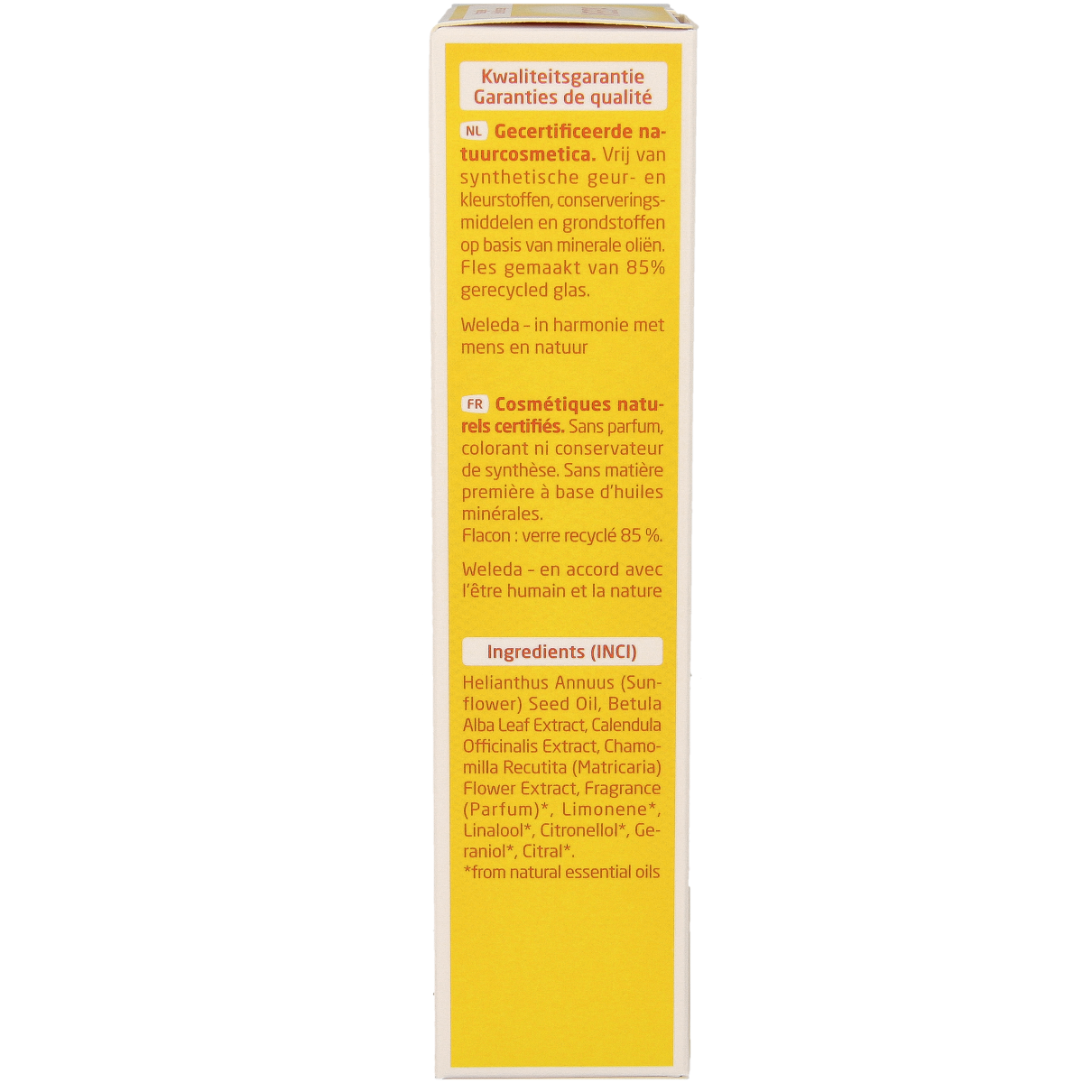 Weleda Calendula massageolie 100.00 Milliliter