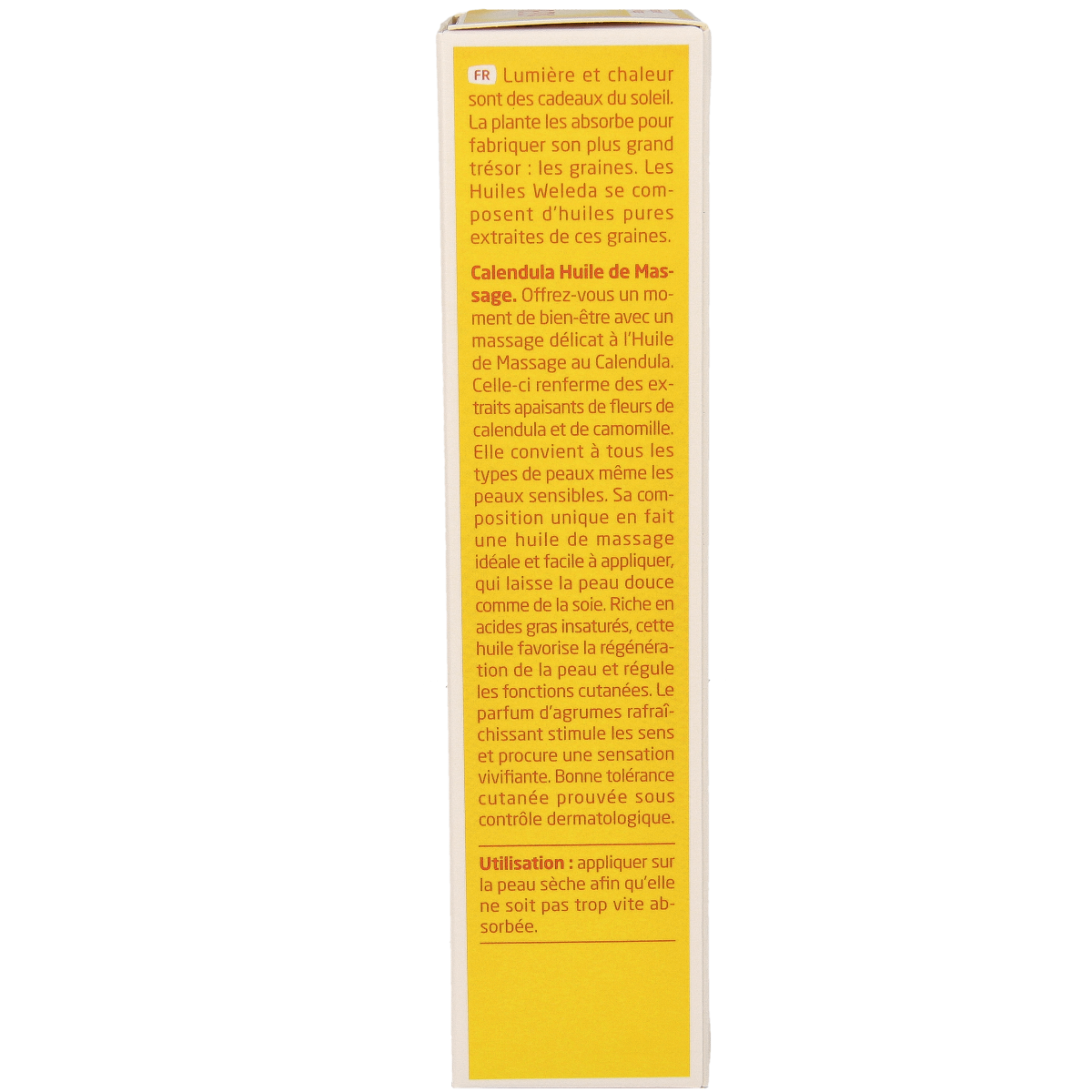 Weleda Calendula massageolie 100.00 Milliliter