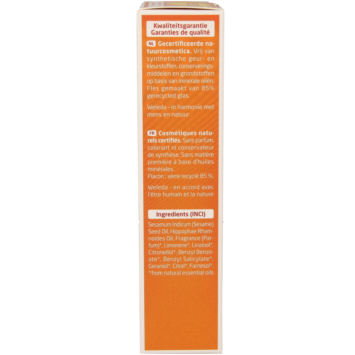 Weleda Duindoorn vitaliserende body olie 100.00 Milliliter