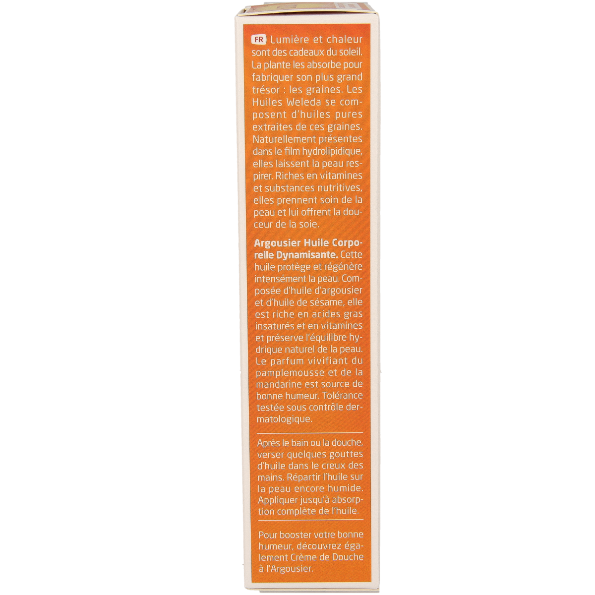 Weleda Duindoorn vitaliserende body olie 100.00 Milliliter