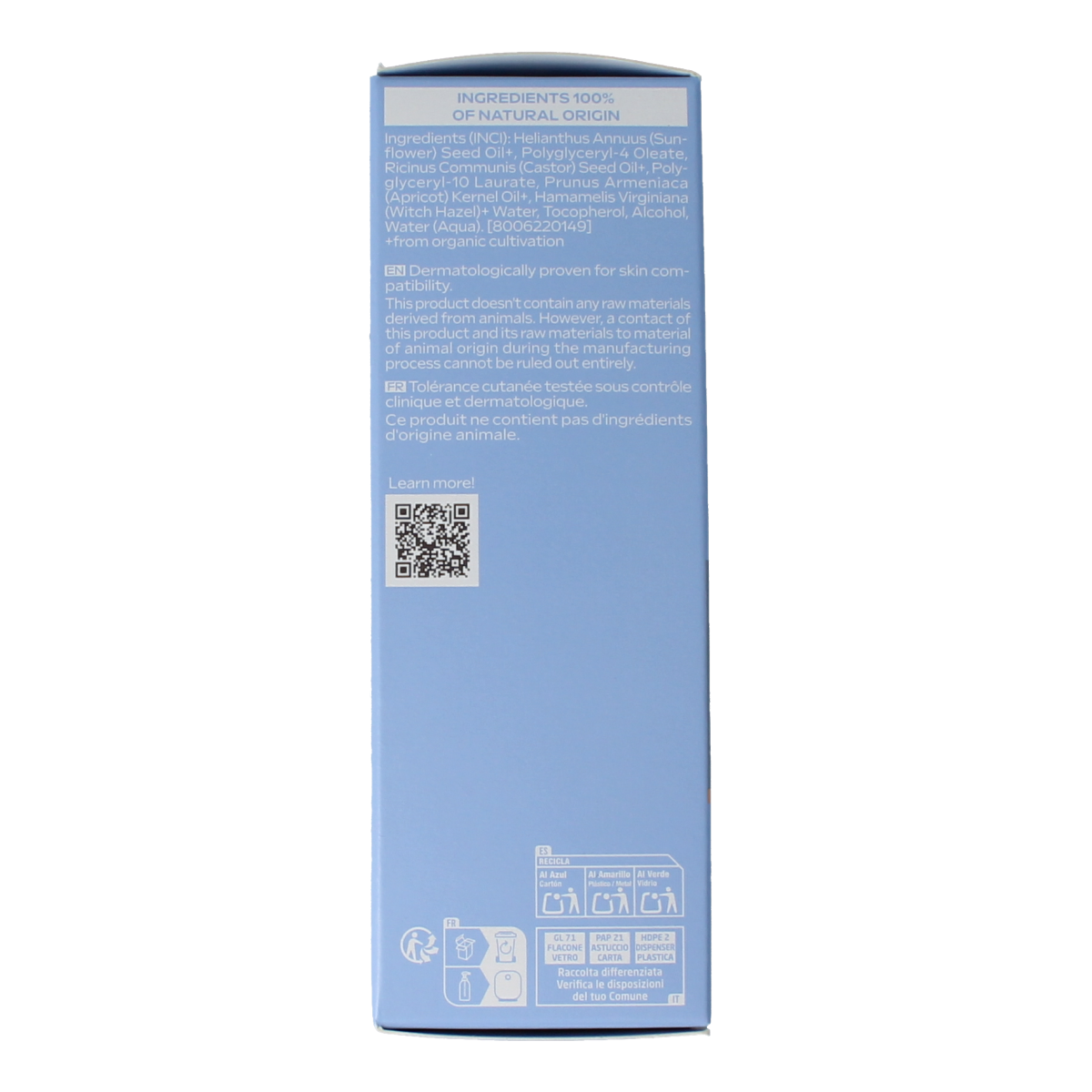 Weleda Reinigingsolie & make up remover 150.00 Milliliter