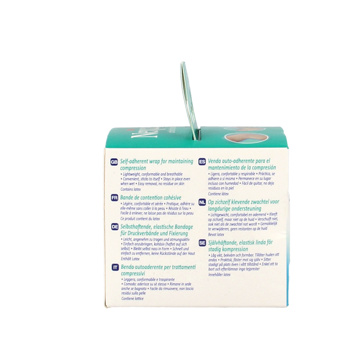 Nexcare Zwachtel huid 5cm x 2.5m 1.00 Stuks