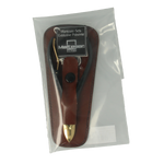 Malteser Nageltang 10cm met luxe bruin leren hoes 1.00 Stuks
