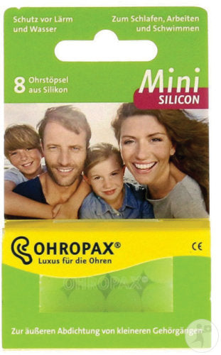 Ohropax Silicon mini 8.00 Stuks