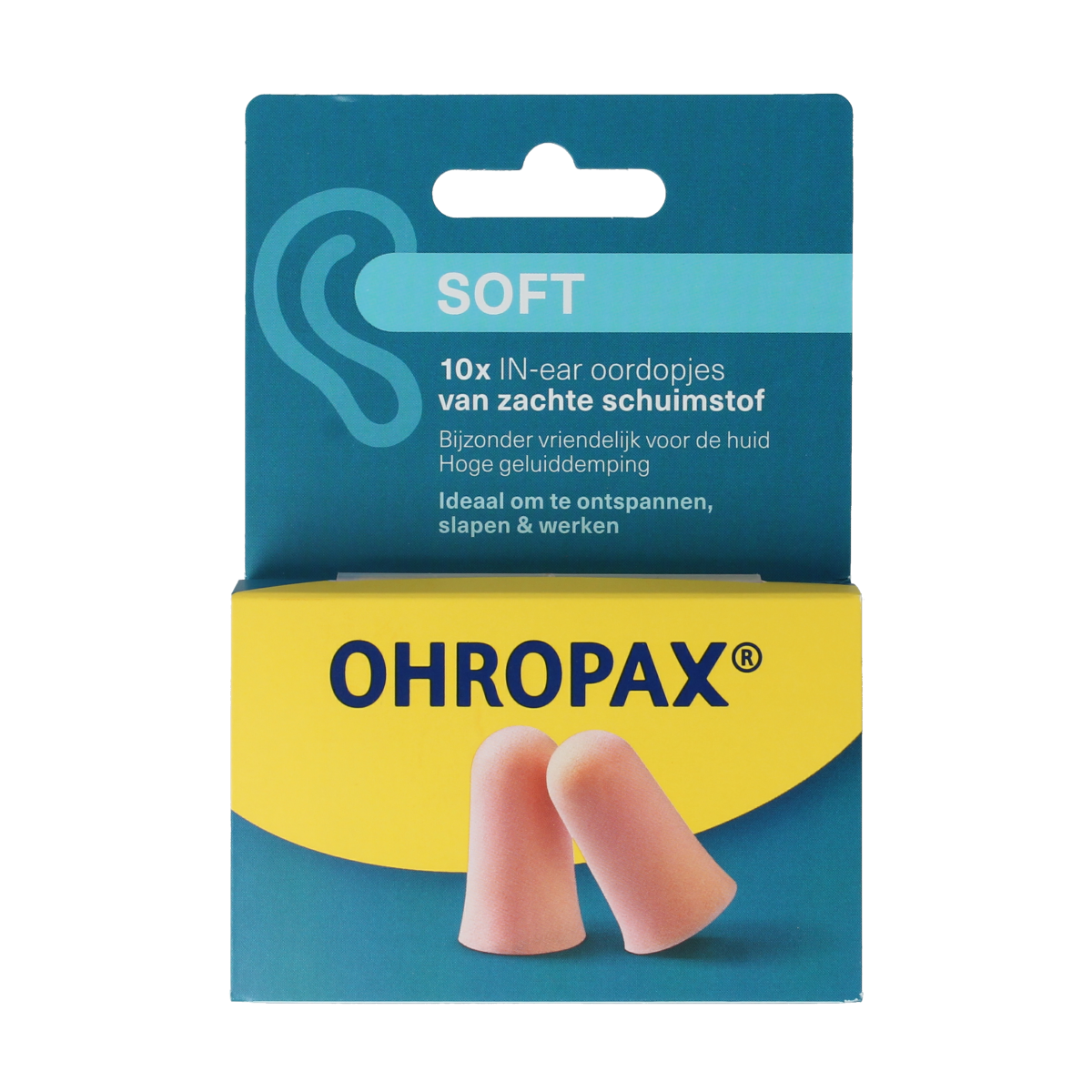 Ohropax Oordopjes soft 10.00 Stuks