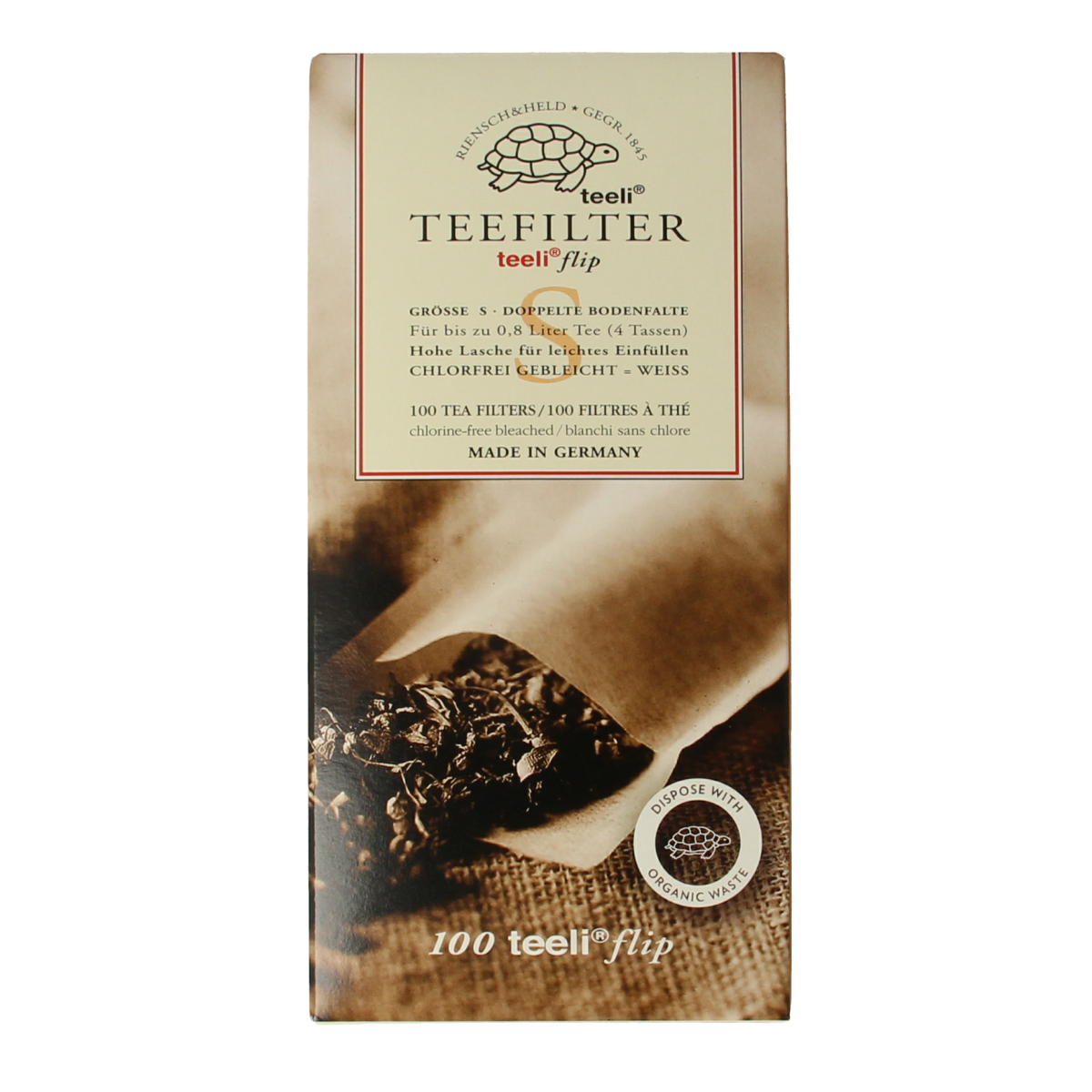 Teeli Theefilter S  100.00 Stuks
