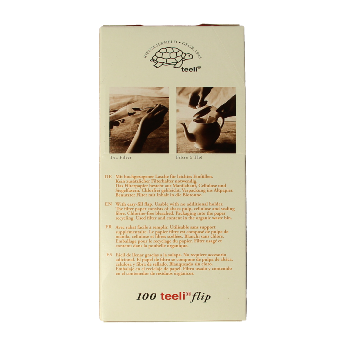 Teeli Theefilter S  100.00 Stuks