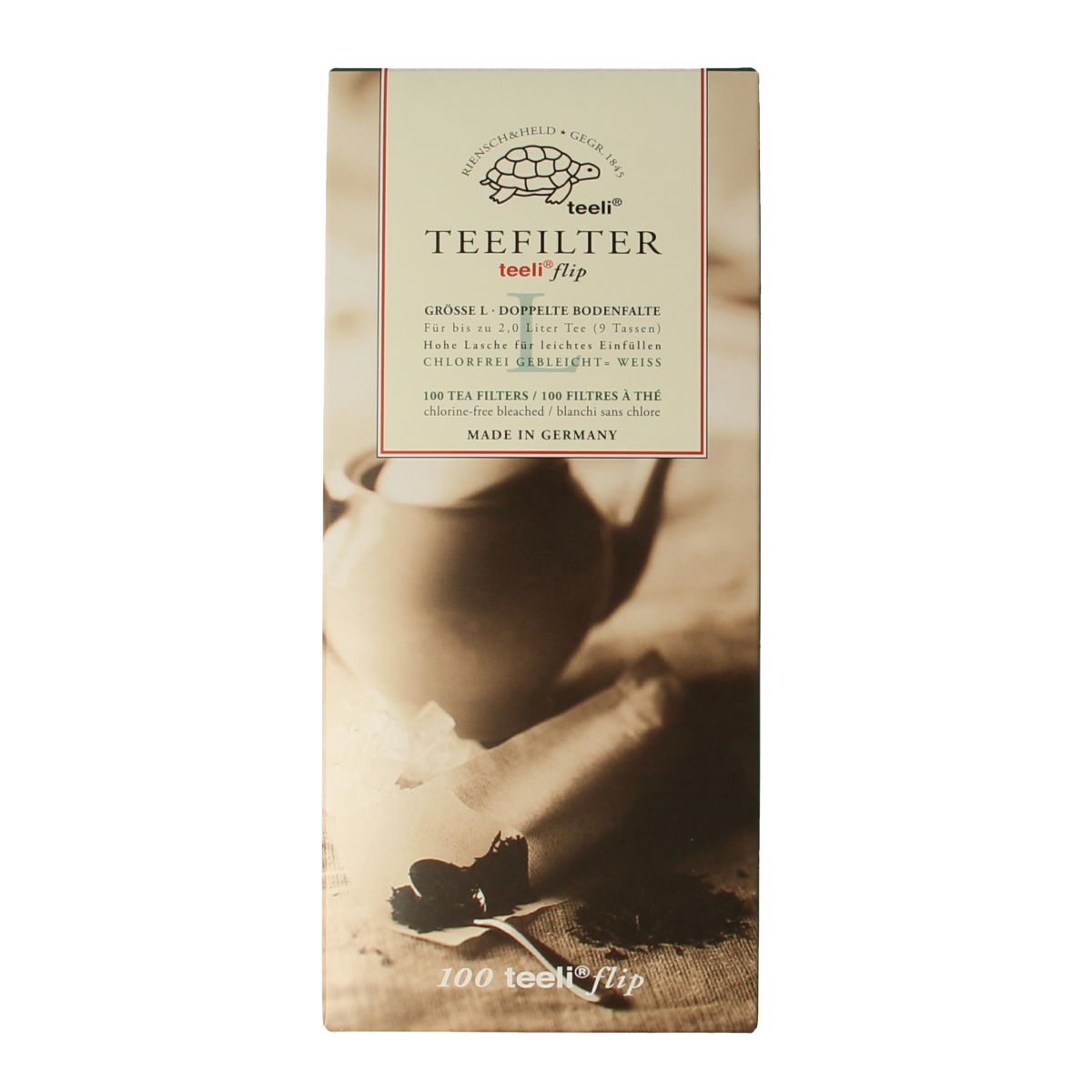 Teeli Theefilter L 100.00 Stuks