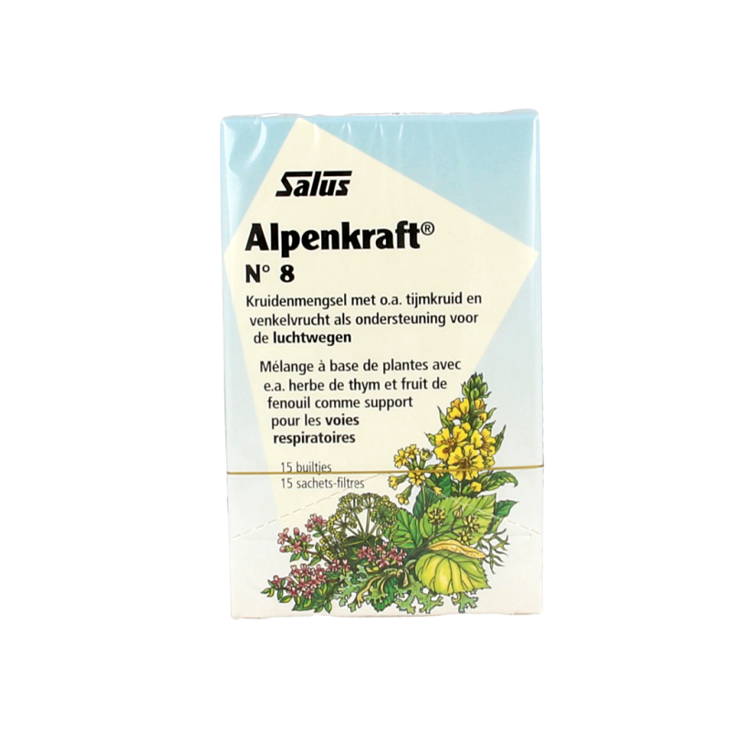 Salus Kruidenthee 8 alpenkraft 15 Zakjes