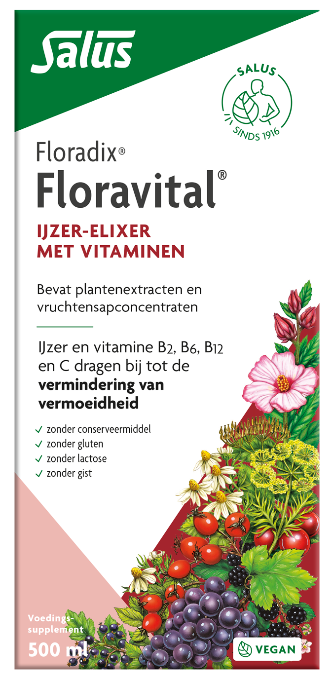 Salus Floradix floravital 500.00 Milliliter