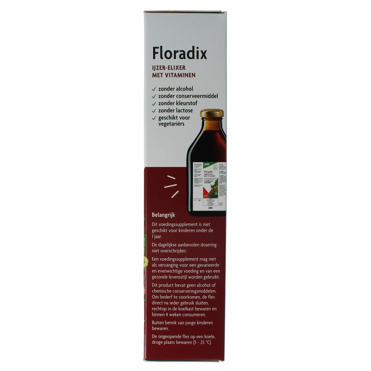 Salus Floradix ijzer elixer 500.00 Milliliter