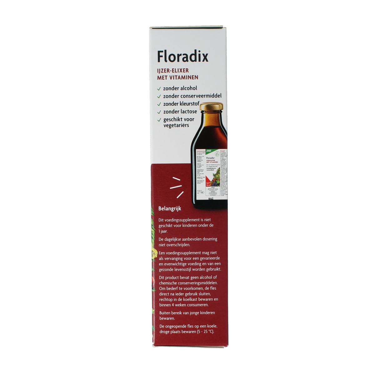 Salus Floradix ijzer elixer 250.00 Milliliter