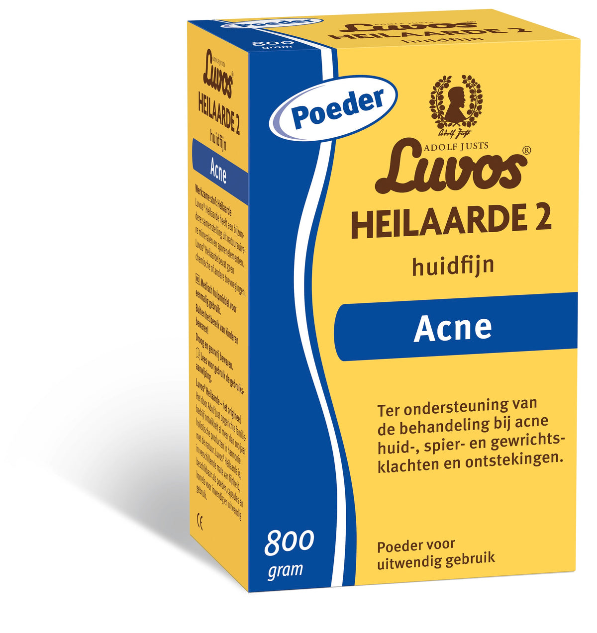 Luvos Heilaarde II huidfijn (uitwendig) 800.00 Gram